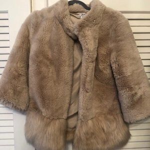 Tyler Boe faux fur jacket